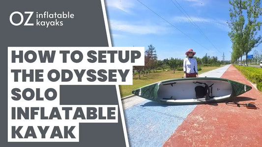 How to setup the Jaspara Odyssey Solo Inflatable Kayak