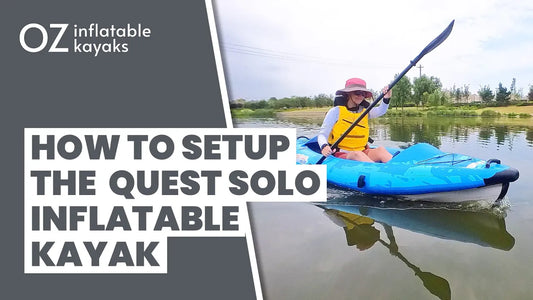 How to setup the Jaspara Quest Solo Inflatable Kayak