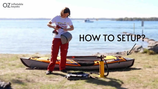 Setup the AdvancedFrame Sport Elite Kayak