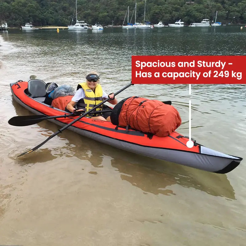 AdvancedFrame Convertible Elite Kayak Spacious Huge Capacity