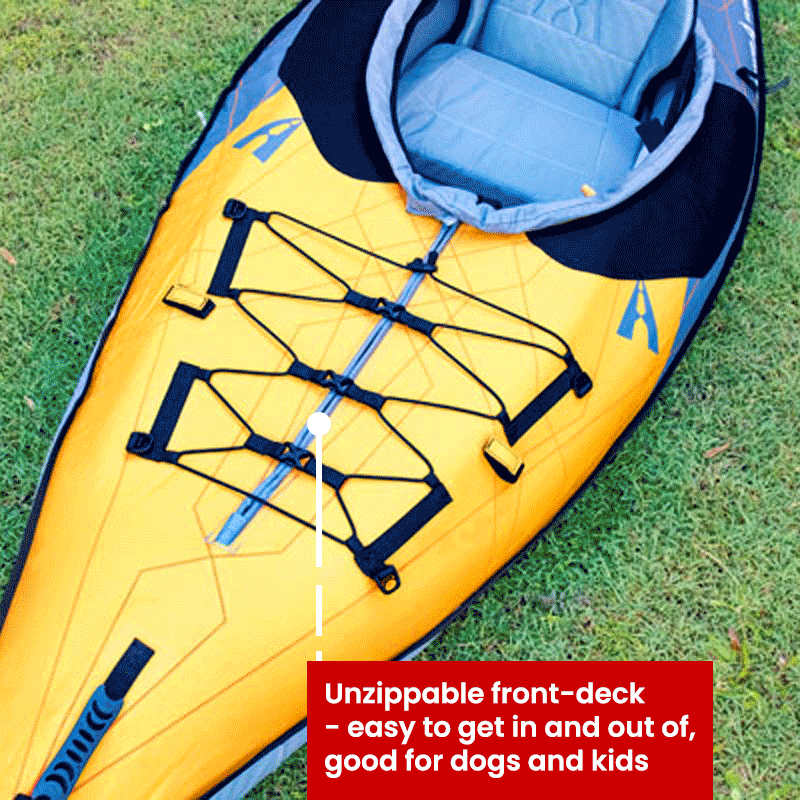 AdvancedFrame Elite Kayak unzippable front deck
