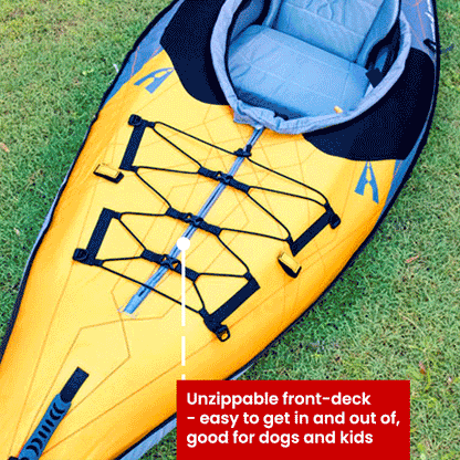 AdvancedFrame Elite Kayak unzippable front deck