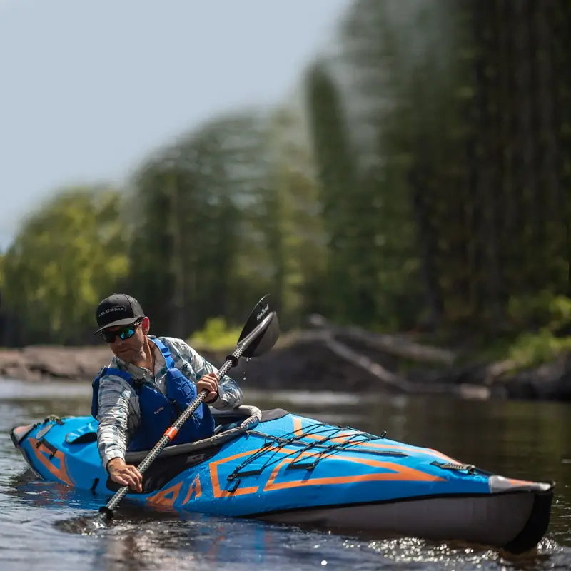AdvancedFrame Expedition Elite Kayak Man Paddling