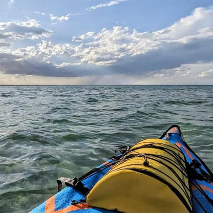 AdvancedFrame Expedition Elite Kayak in the sea