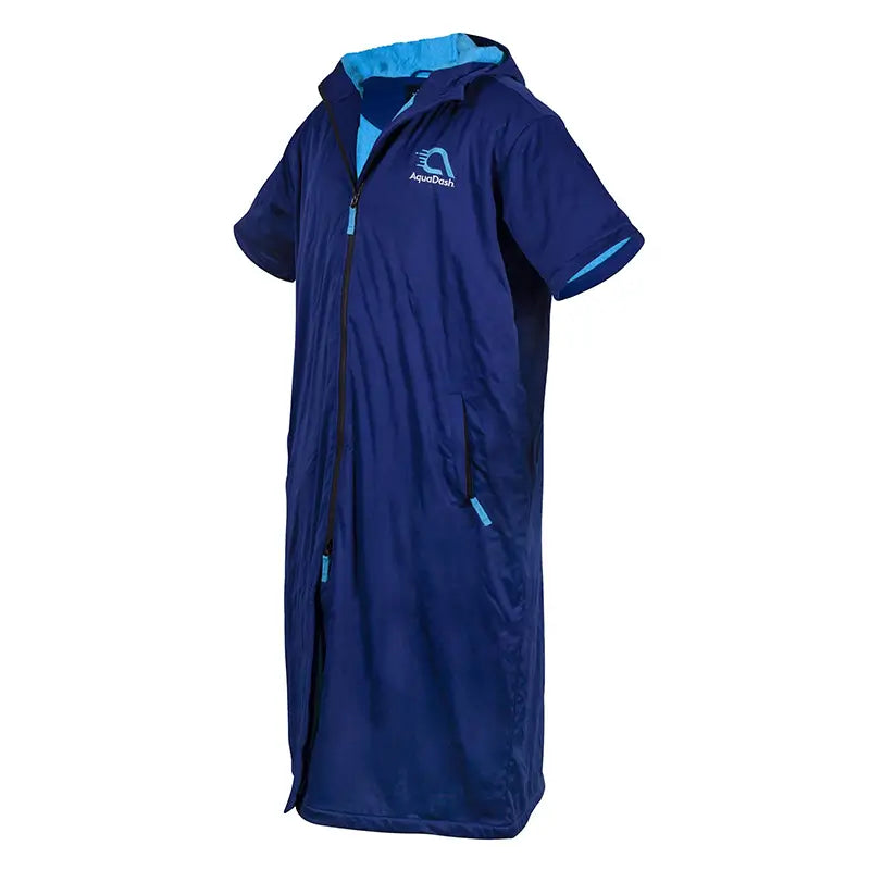 Swim Parka - Short-Sleeved - Cobalt