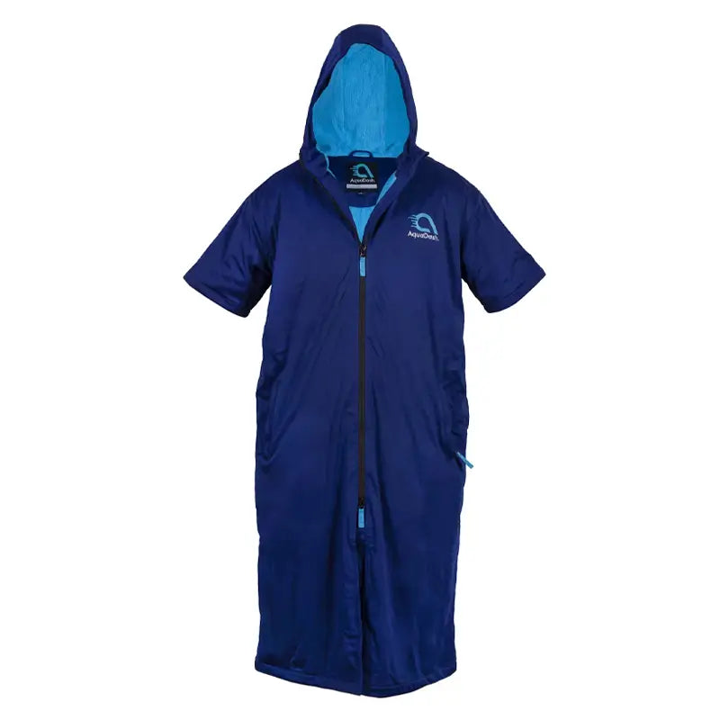Swim Parka - Short-Sleeved - Cobalt