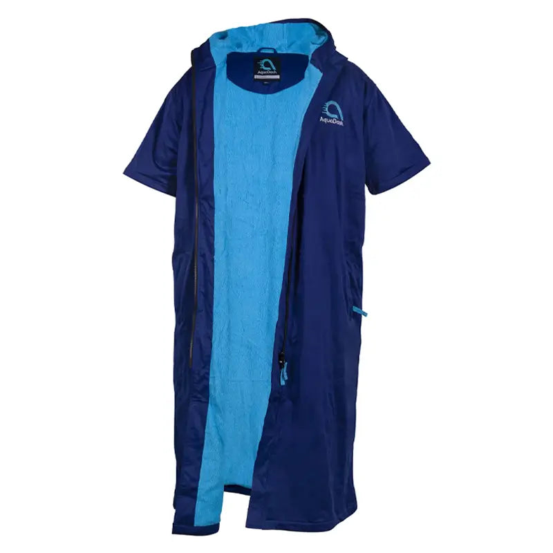 Swim Parka - Short-Sleeved - Cobalt