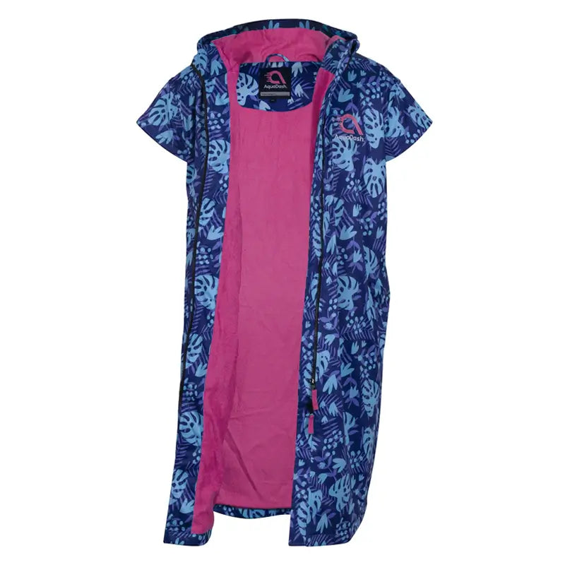 Swim Parka - Cap-Sleeved - Blue Lagoon