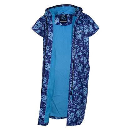 Swim Parka - Cap-Sleeved - Blue Lagoon