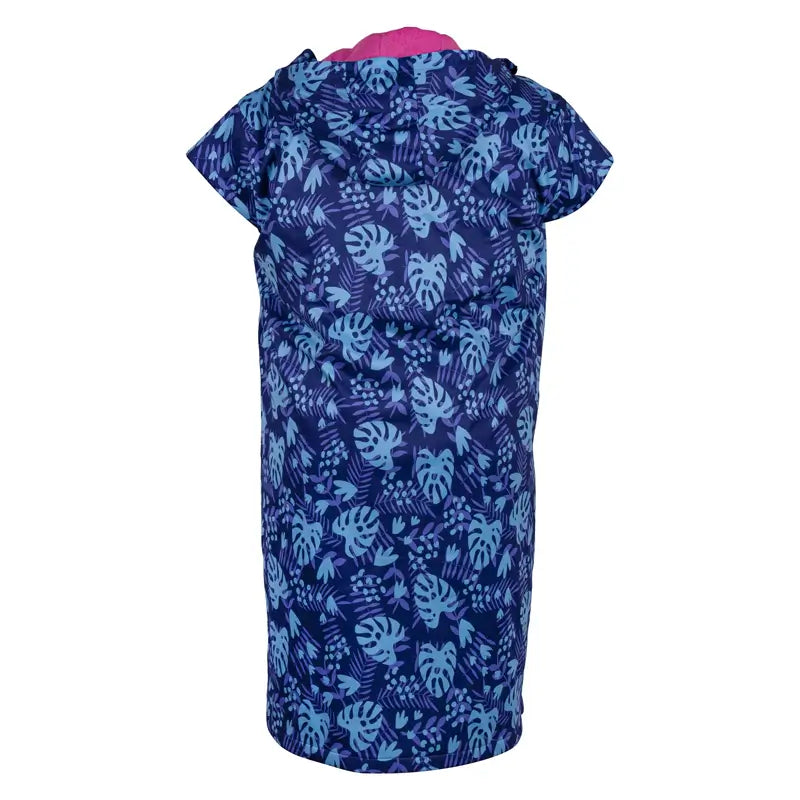 Swim Parka - Cap-Sleeved - Blue Lagoon