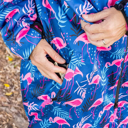 Swim Parka - Cap-Sleeved - Blue Lagoon