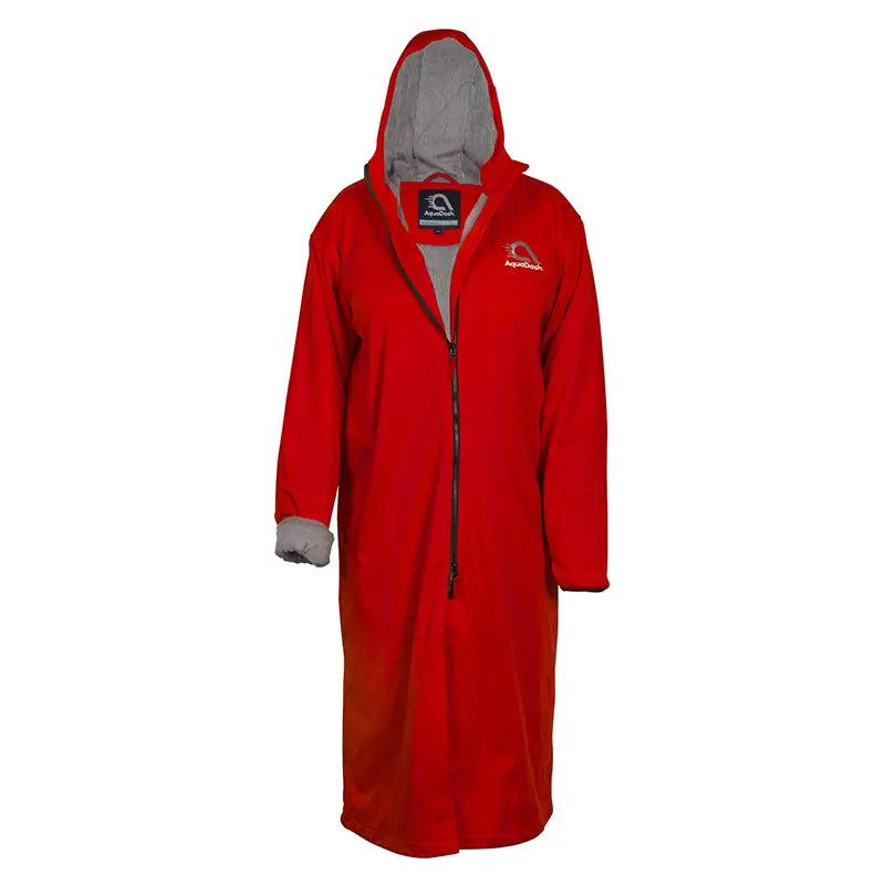 Swim Parka - Long-Sleeved - Red
