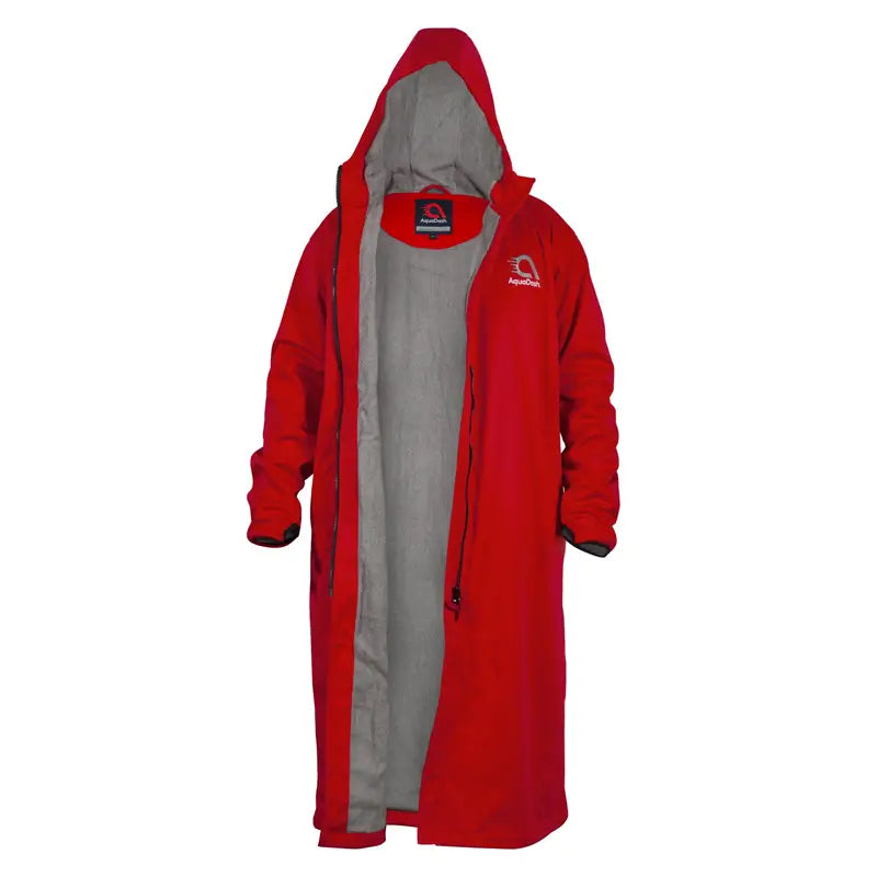 Swim Parka - Long-Sleeved - Red