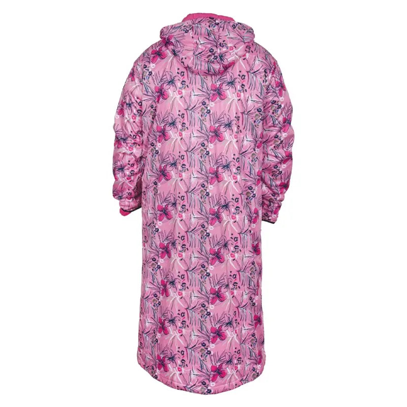 Swim Parka - Long-Sleeved - Tropical Blush