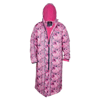 Swim Parka - Long-Sleeved - Tropical Blush