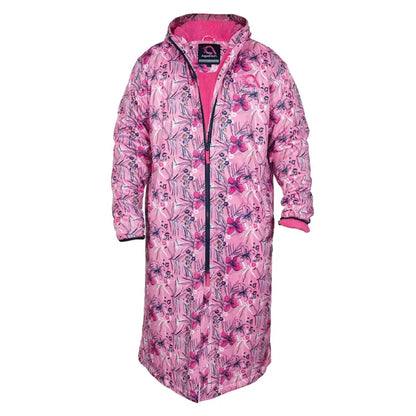 Swim Parka - Long-Sleeved - Tropical Blush