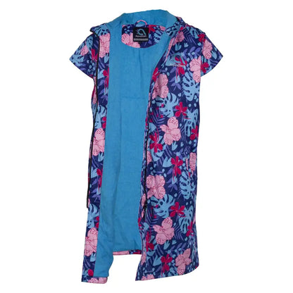 Swim Parka - Cap-Sleeved - Tropical