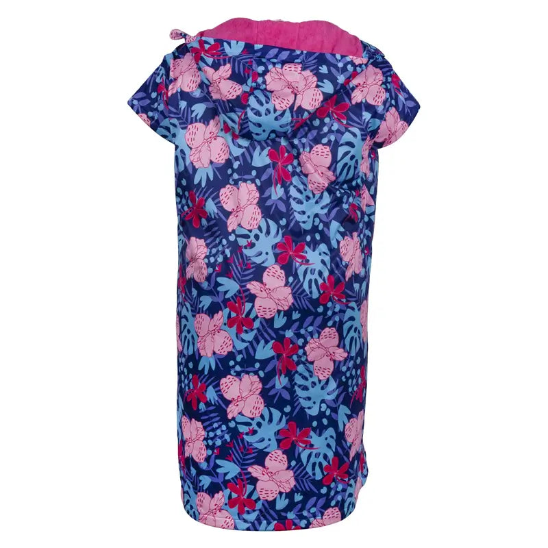 Swim Parka - Cap-Sleeved - Tropical