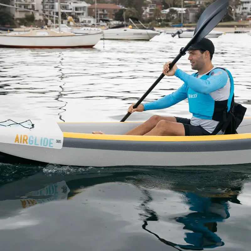 Air Glide 385 Kayak In Use by a Man