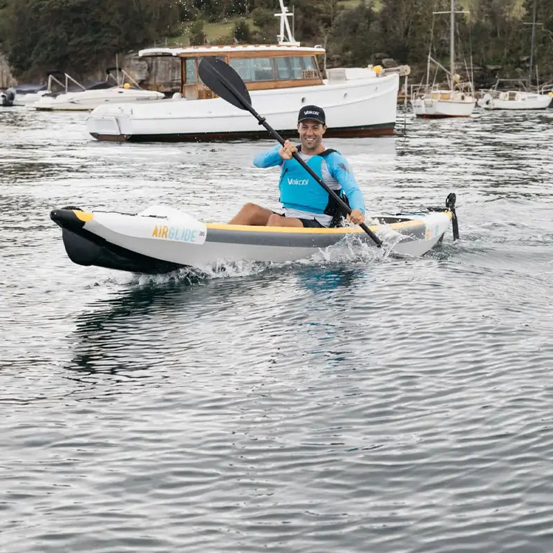 Air Glide 385 Kayak In Use