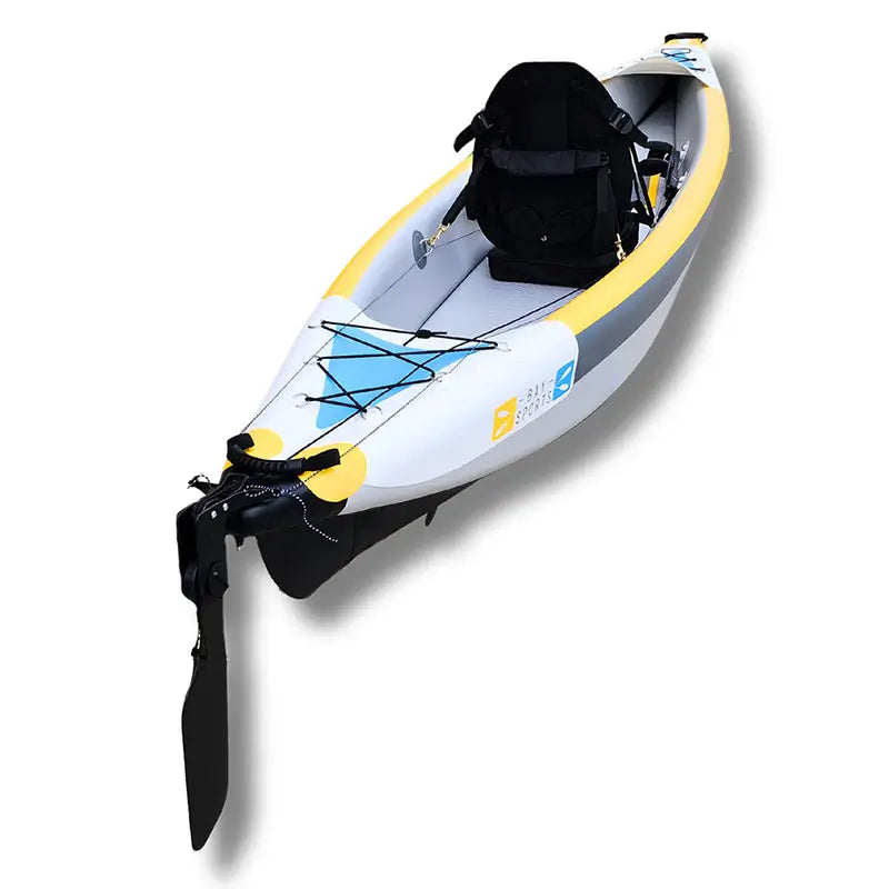 Air Glide 385 Kayak with the rudder
