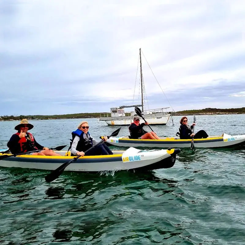 Air Glide 473 Kayak in water