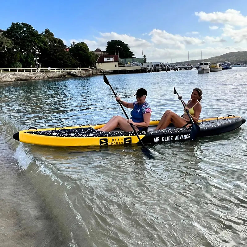 Air Glide Advance 426 Full Drop-stitch Kayak with Pump and Paddle