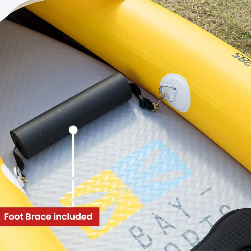 Air Glide Hybrid 285 Inflatable Kayak with Pump and Paddle