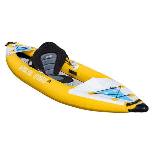 Air Glide Hybrid 285 Inflatable Kayak with Pump and Paddle