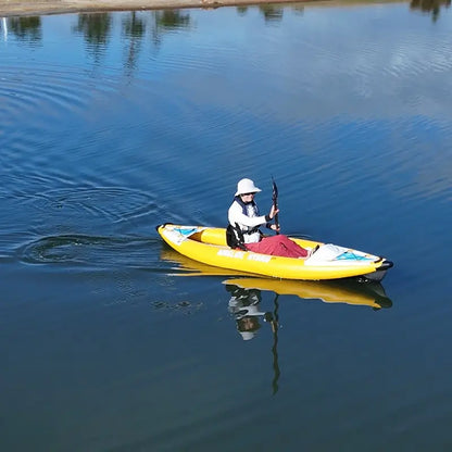 Air Glide Hybrid 285 Inflatable Kayak with Pump and Paddle
