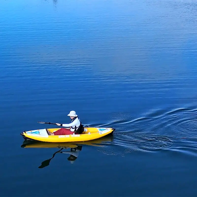 Air Glide Hybrid 285 Inflatable Kayak with Pump and Paddle