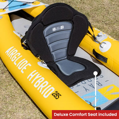 Air Glide Hybrid 285 Inflatable Kayak with Pump and Paddle