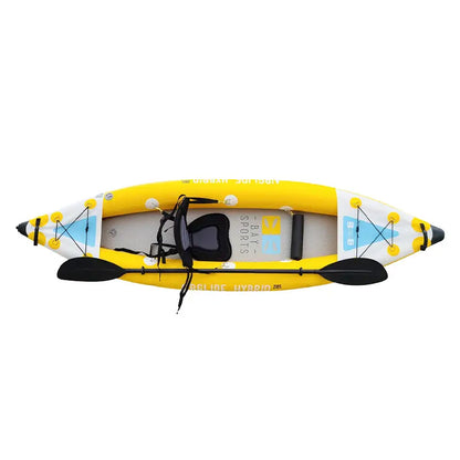 Air Glide Hybrid 285 Inflatable Kayak with Pump and Paddle