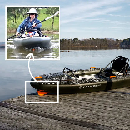iATAK 110 Inflatable Drop-Stitch Fishing Kayak