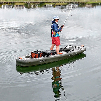 iATAK 110 Inflatable Drop-Stitch Fishing Kayak