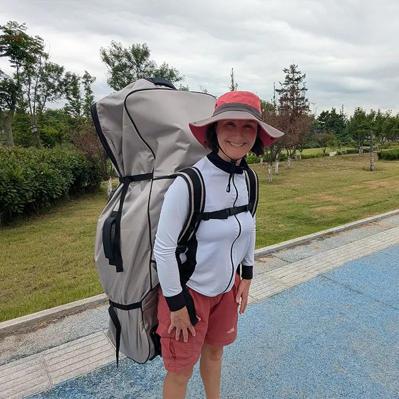 Extra Large Kayak Roller Bag with Backpack Straps
