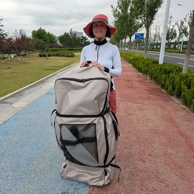 Extra Large Kayak Roller Bag with Backpack Straps