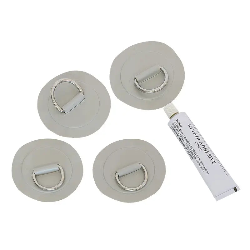 4 x D-Ring Kit with Glue