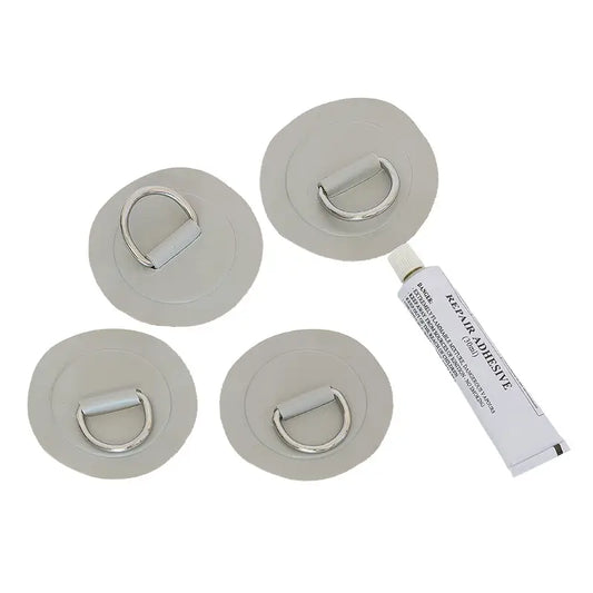 4 x D-Ring Kit with Glue