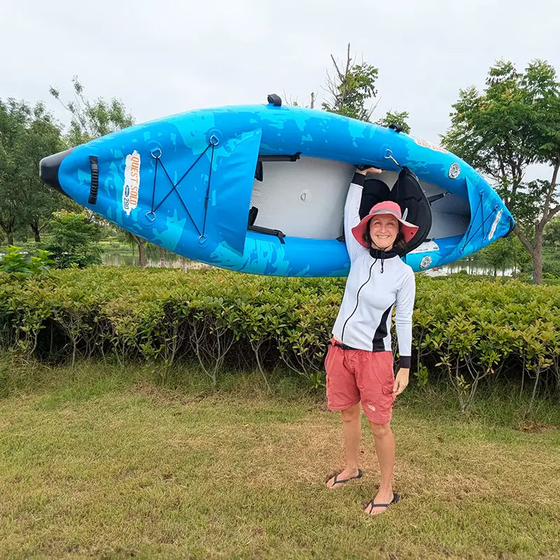 Quest Solo Inflatable Kayak – Oz Inflatable Kayaks