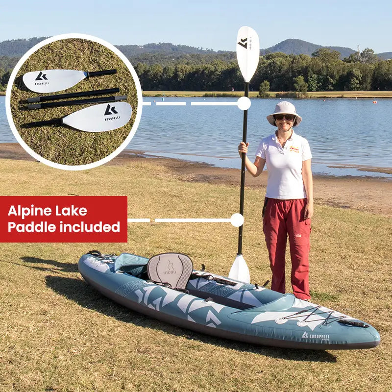 Kokopelli Platte Inflatable Kayak Paddles