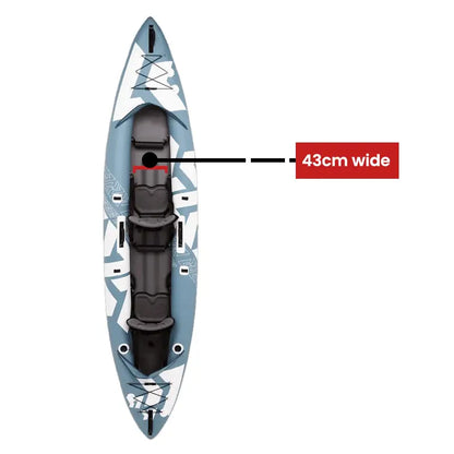Kokopelli Platte Plus Inflatable Kayak with Pump and Paddle