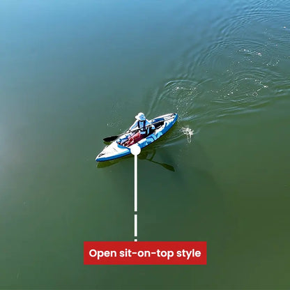 Kokopelli Platte Plus Inflatable Kayak with Pump and Paddle