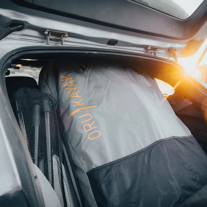 Oru Bay St in car trunk