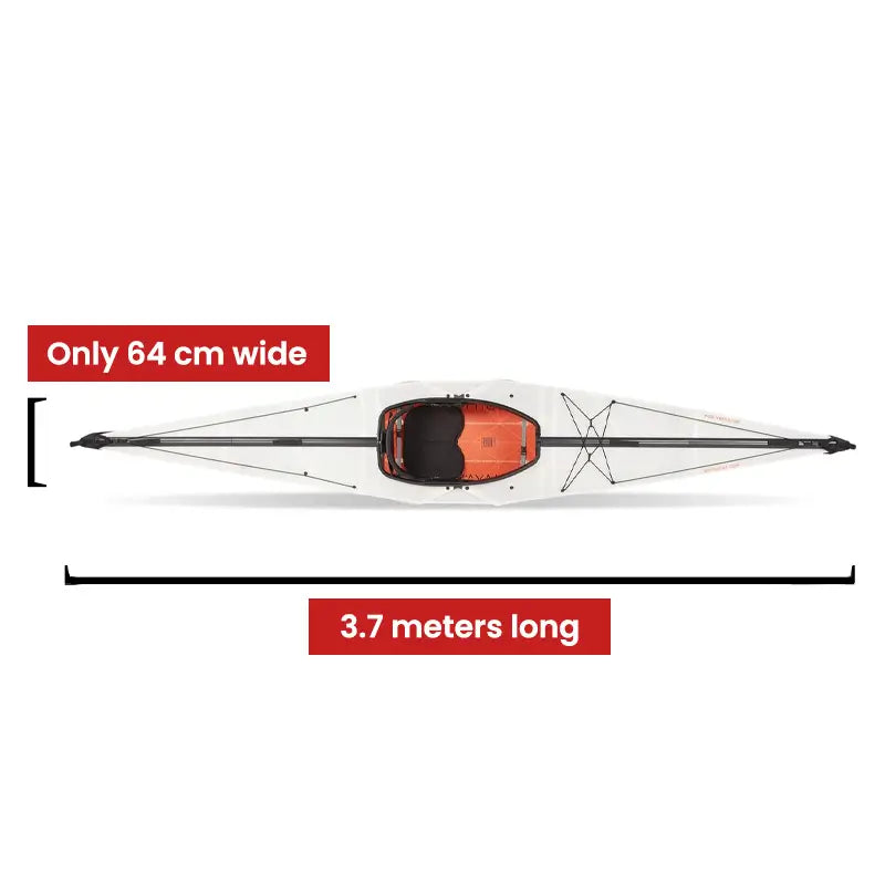 Oru Bay St 64cm wide 3.7 meters long
