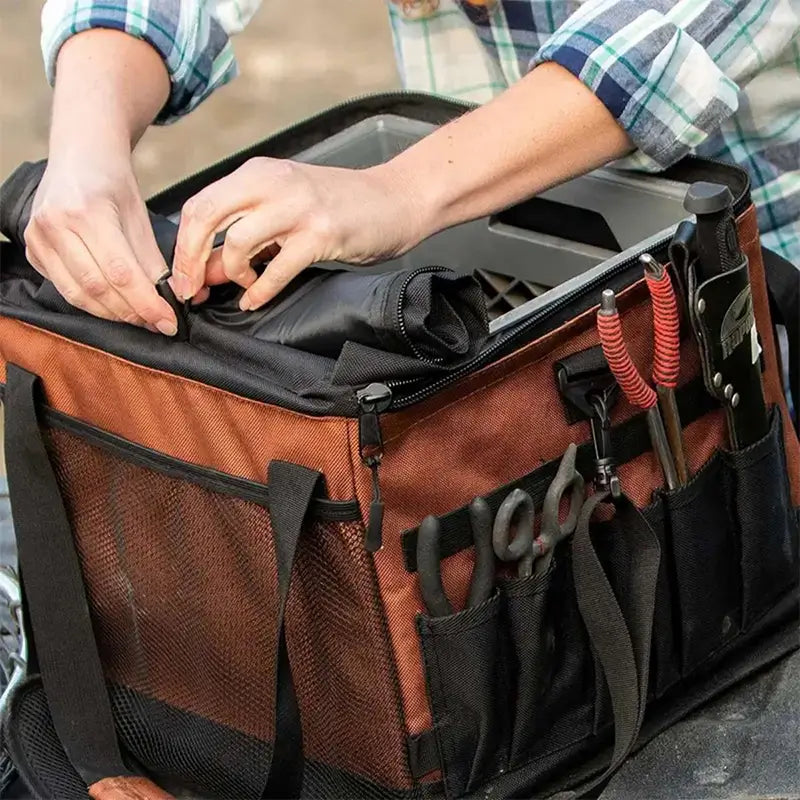 Exo-Crate Fishing Crate Bag in Terra