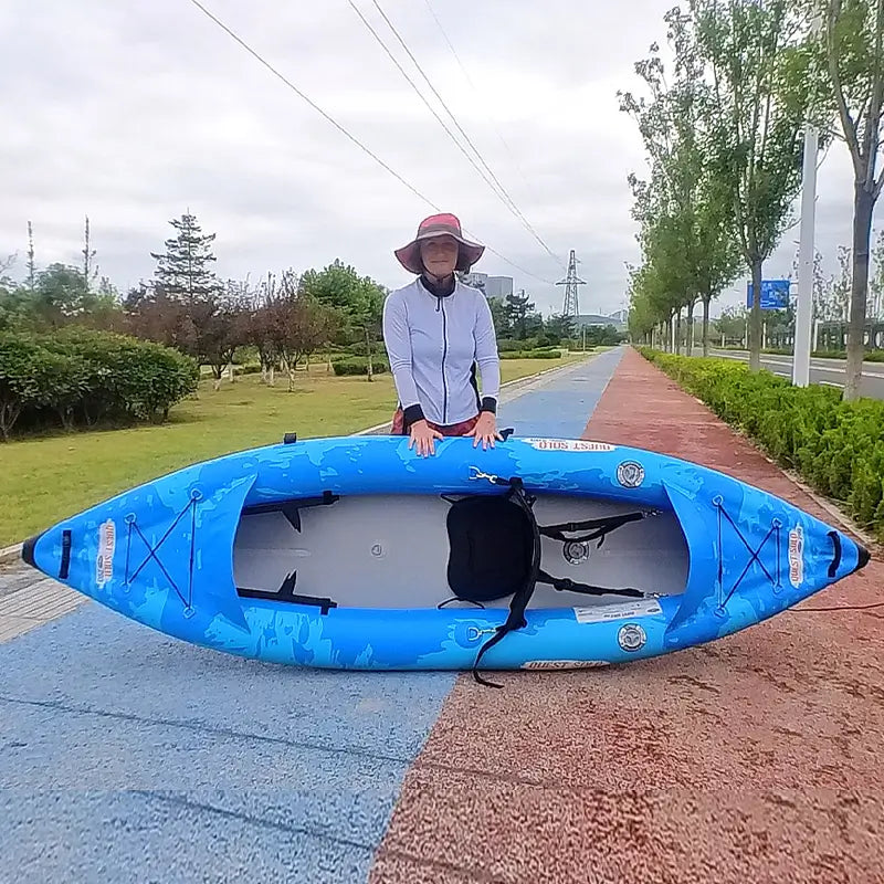 Quest Solo Inflatable Kayak – Oz Inflatable Kayaks