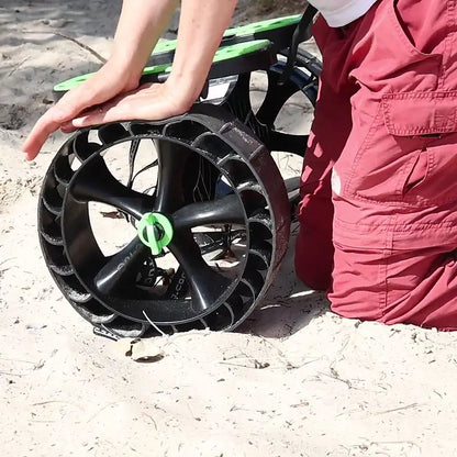 C-Tug with SandTrakz Wheels
