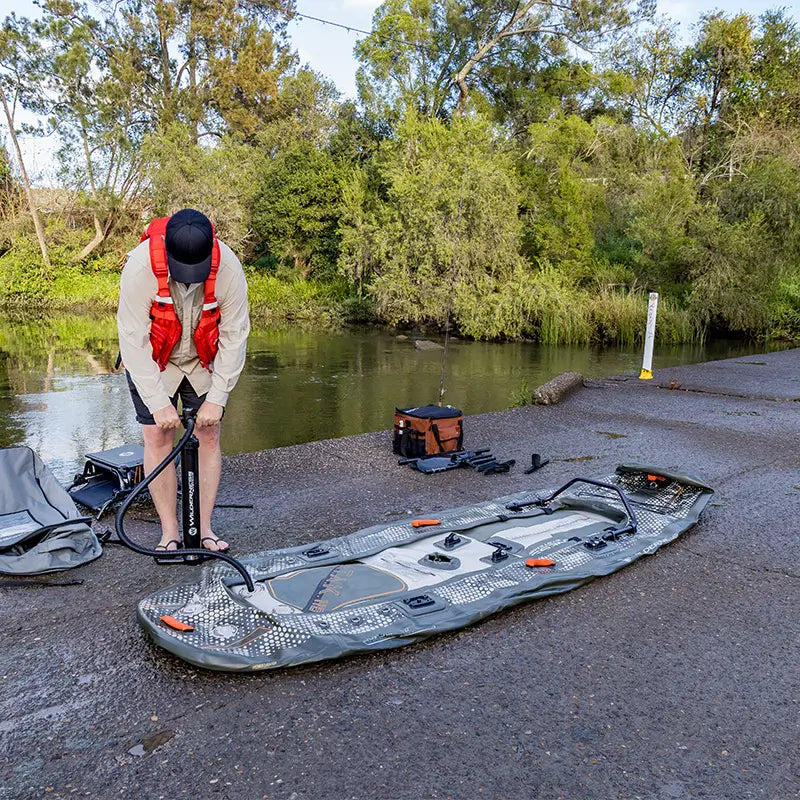 iATAK 110 Inflatable Drop-Stitch Fishing Kayak