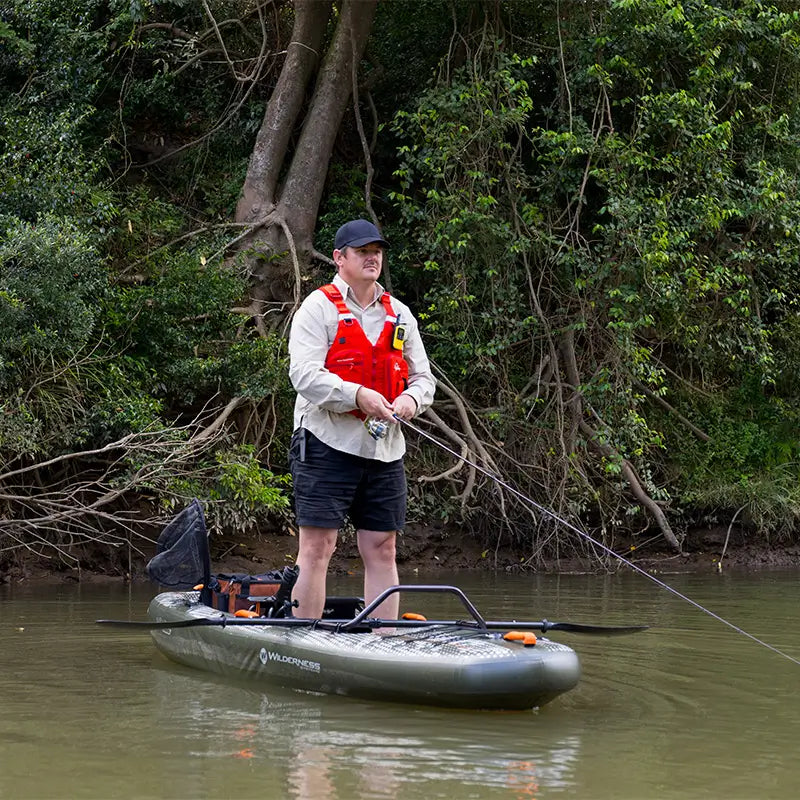 iATAK 110 Inflatable Drop-Stitch Fishing Kayak